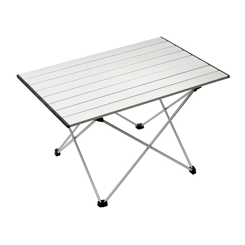 Rectangle Metal Camping Table Rustic Folding Table for Outdoor