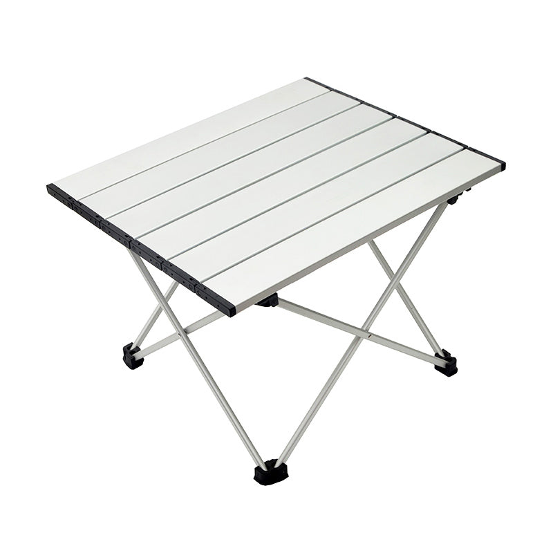 Rectangle Metal Camping Table Rustic Folding Table for Outdoor