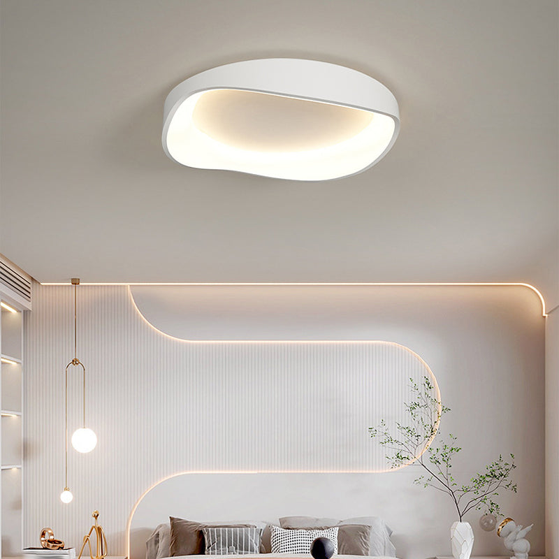 Contemporary LED Ceiling Lamp Geometrical Flush Mount Lighting for Bedroom