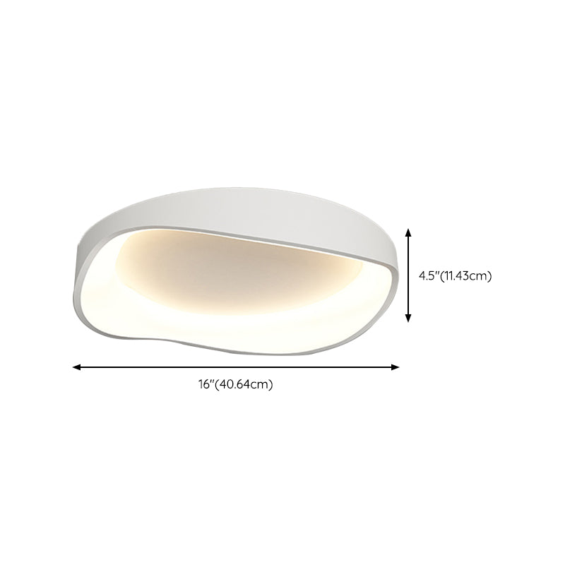 Contemporary LED Ceiling Lamp Geometrical Flush Mount Lighting for Bedroom