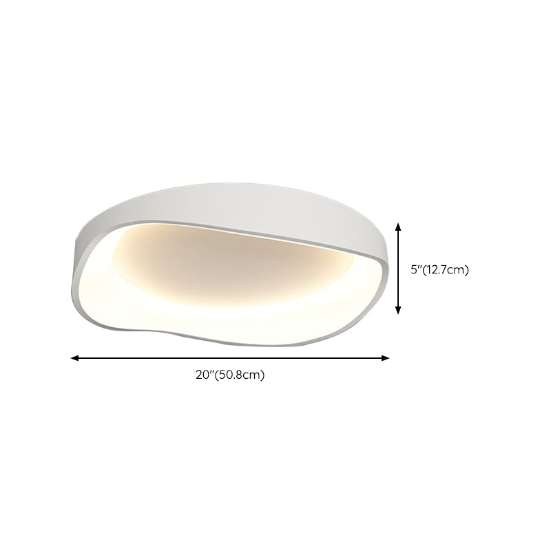 Contemporary LED Ceiling Lamp Geometrical Flush Mount Lighting for Bedroom