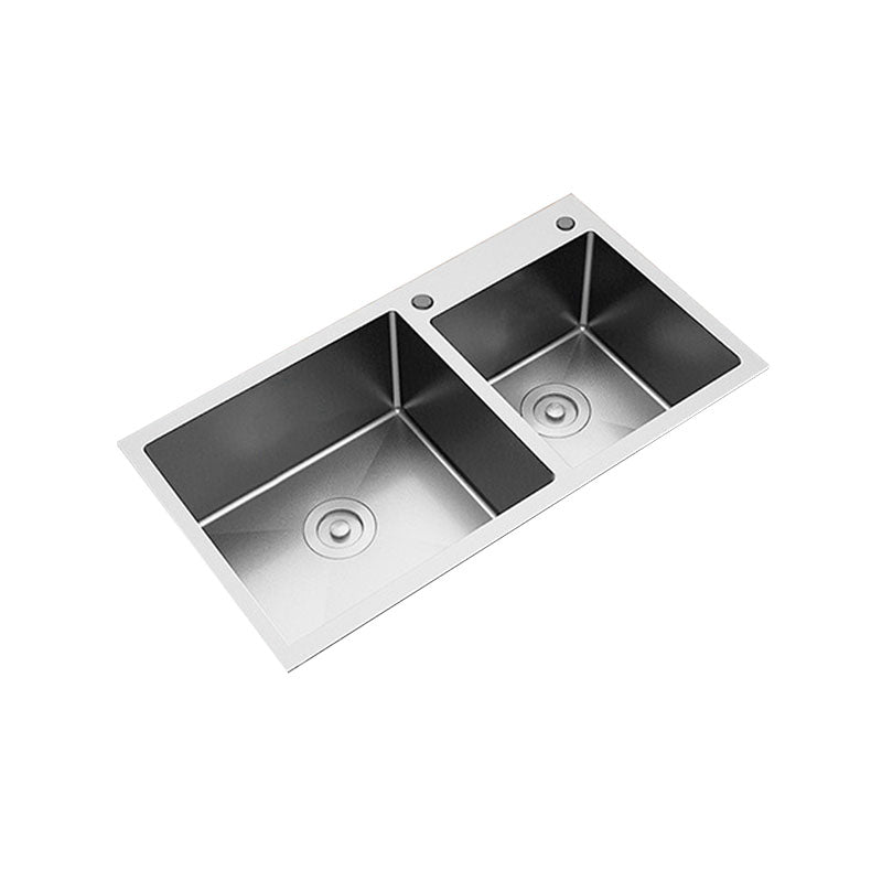 Modern Bar Sink Stainless Steel with Faucet and Soap Dispenser Kitchen Sink