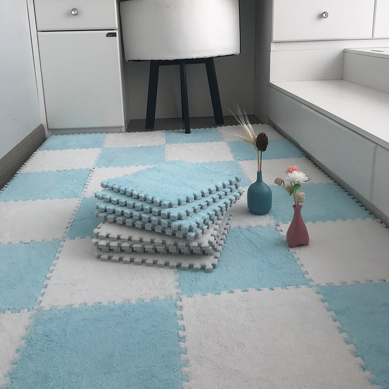 Interlocking Carpet Tiles Color Block Interlocking Carpet Floor Tile