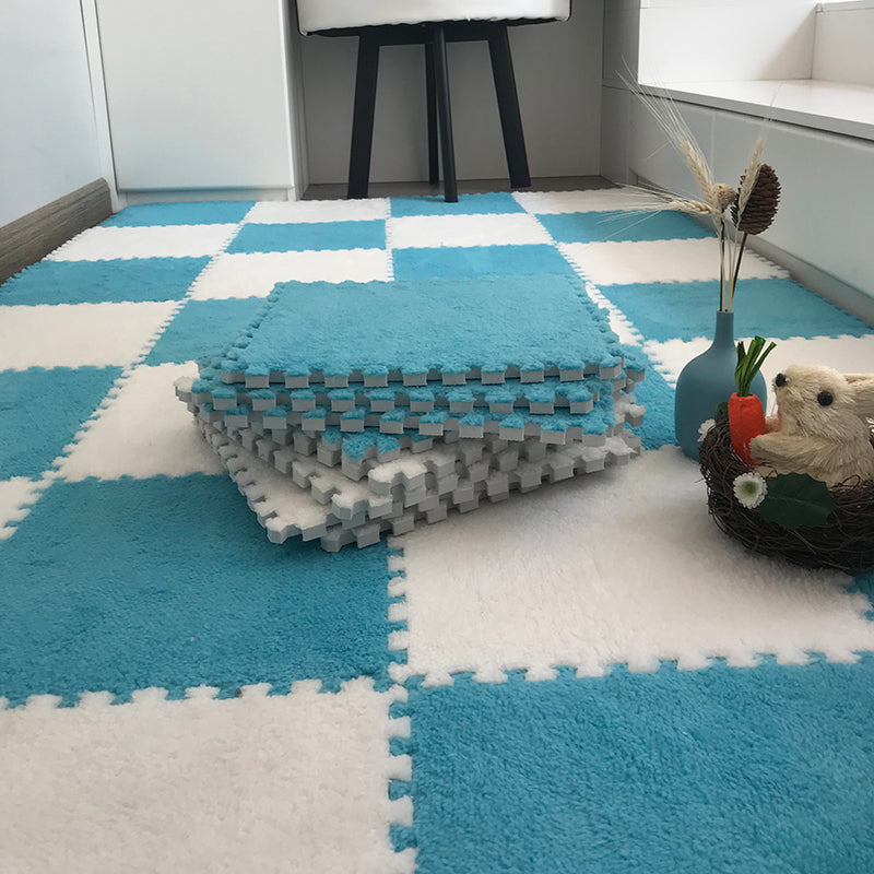 Interlocking Carpet Tiles Color Block Interlocking Carpet Floor Tile