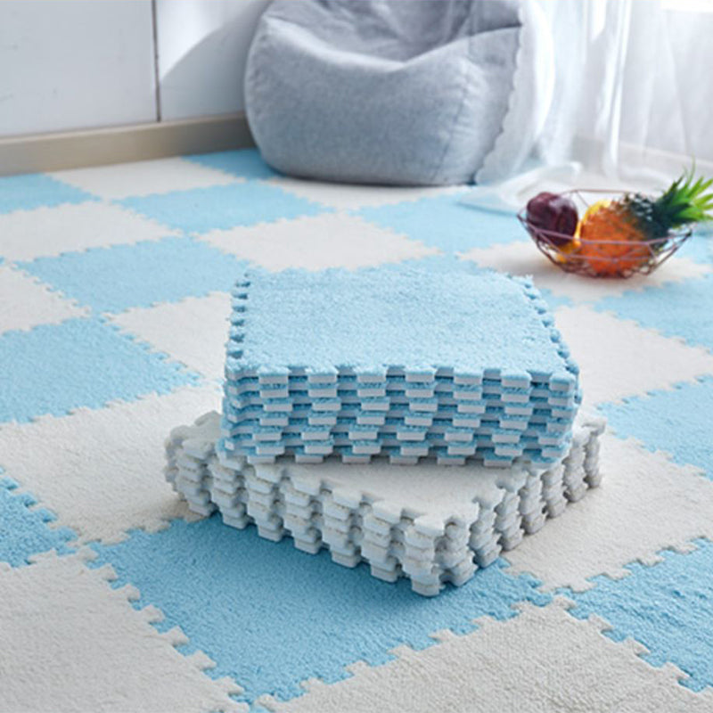 Fade Resistant Level Loop Carpet Tile Non-Skid Interlocking Bedroom Carpet Tiles