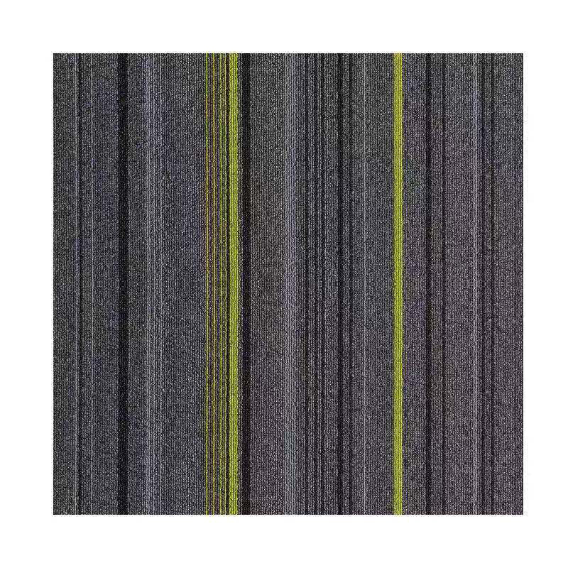 Dark Color Level Loop Carpet Tile Non-Skid Self Adhesive Indoor Office Carpet Tiles