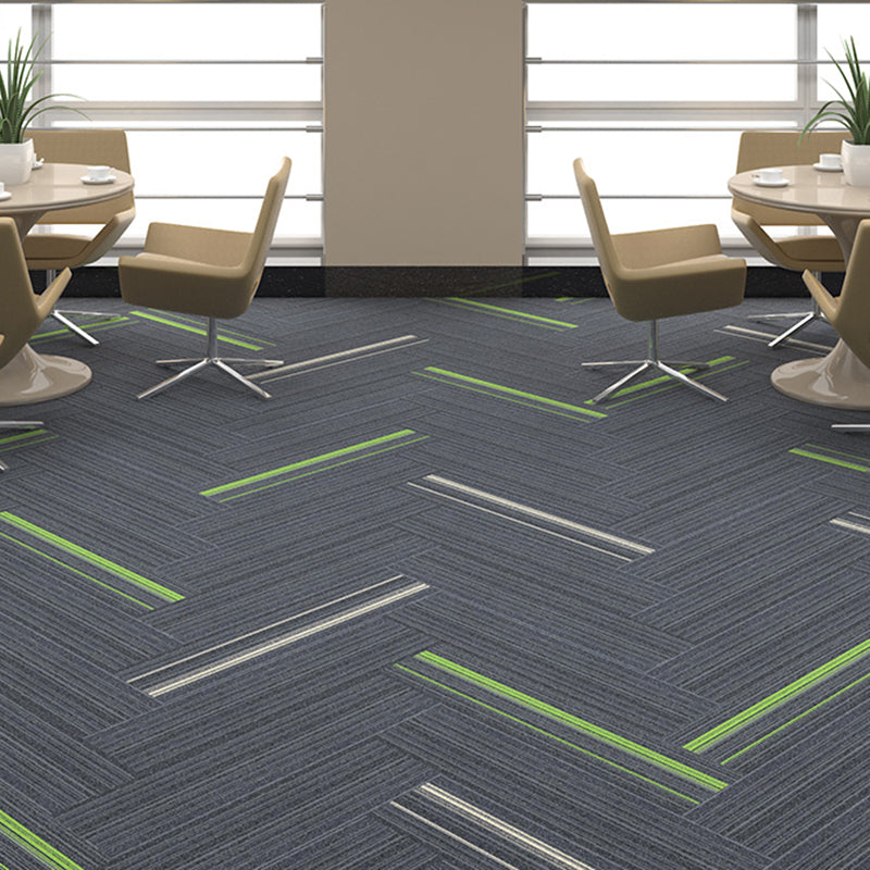 Level Loop Carpet Tile Non-Skid Self Adhesive Indoor Office Carpet Tiles