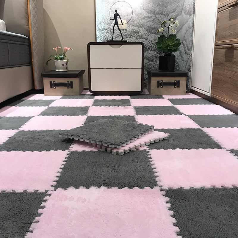 Modern Carpet Tile Level Loop Interlocking Non-Skid Carpet Tiles