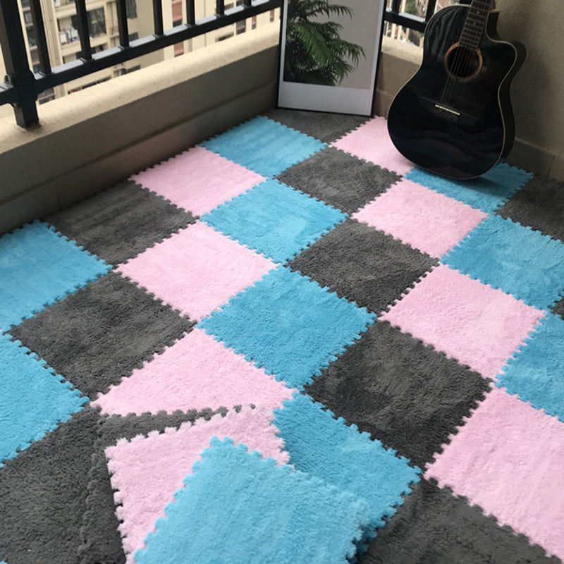 Modern Carpet Tile Level Loop Interlocking Non-Skid Carpet Tiles