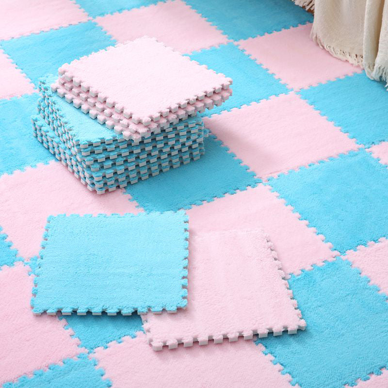 Modern Carpet Tile Level Loop Interlocking Non-Skid Carpet Tiles