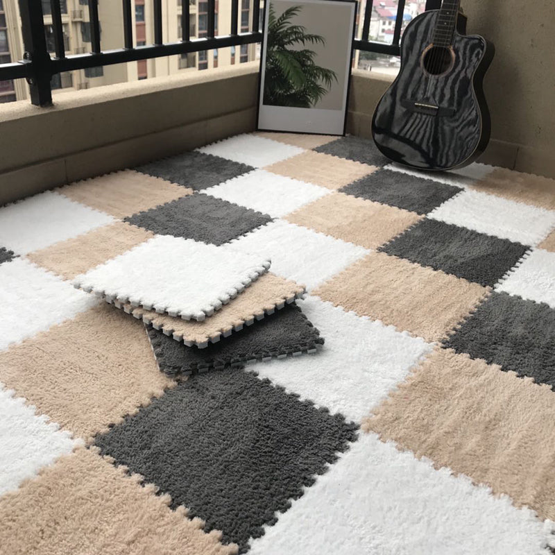 Modern Carpet Tile Level Loop Interlocking Non-Skid Carpet Tiles