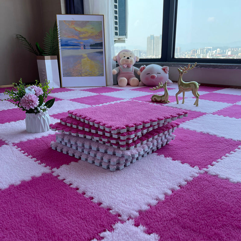 Modern Carpet Floor Tile Level Loop Interlocking Non-Skid Carpet Tiles