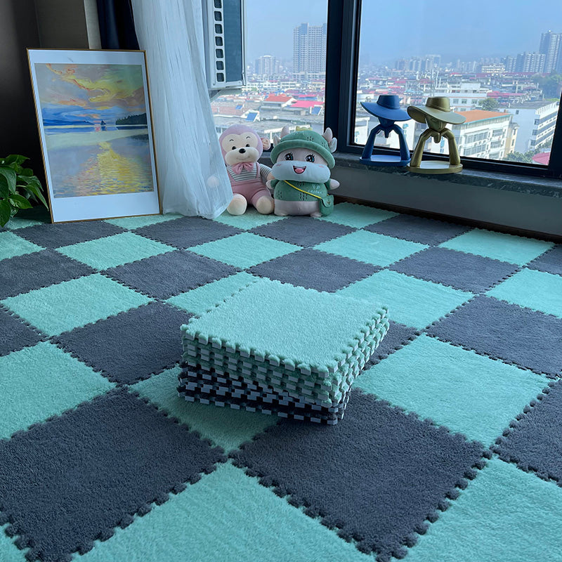 Modern Carpet Floor Tile Level Loop Interlocking Non-Skid Carpet Tiles