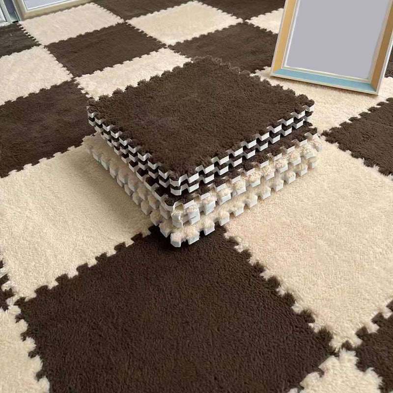 Modern Carpet Floor Tile Level Loop Interlocking Non-Skid Carpet Tiles