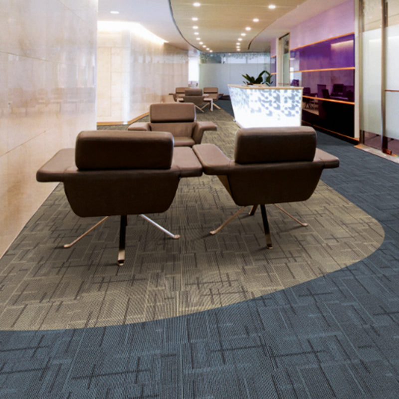 Non-Skid Level Loop Carpet Tile Self Adhesive Indoor Office Carpet Tiles