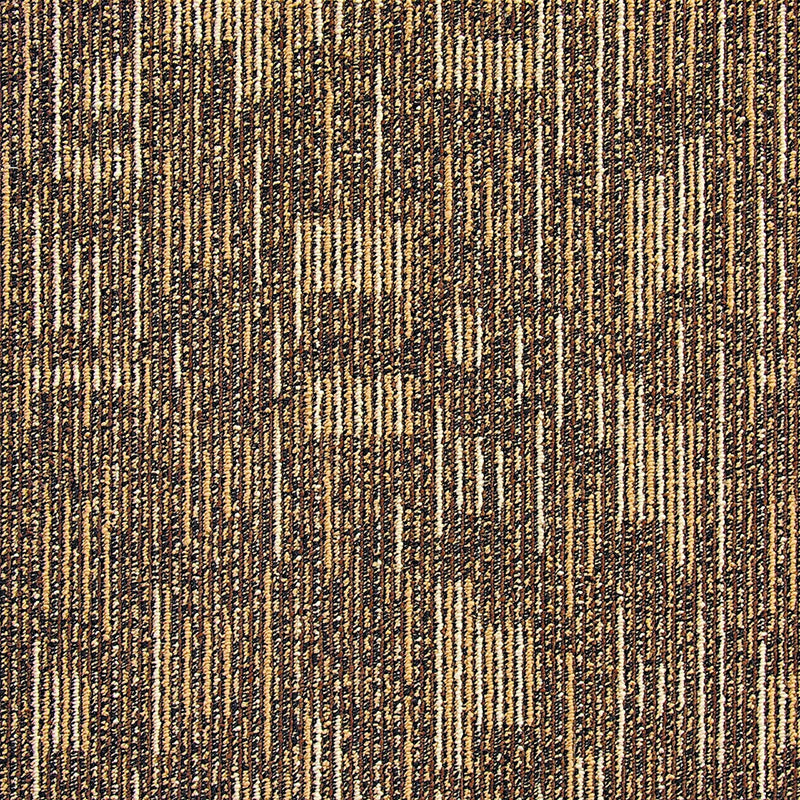 Loose Lay Indoor Carpet Tiles Dark Color Non-Skid Level Loop Carpet Tile
