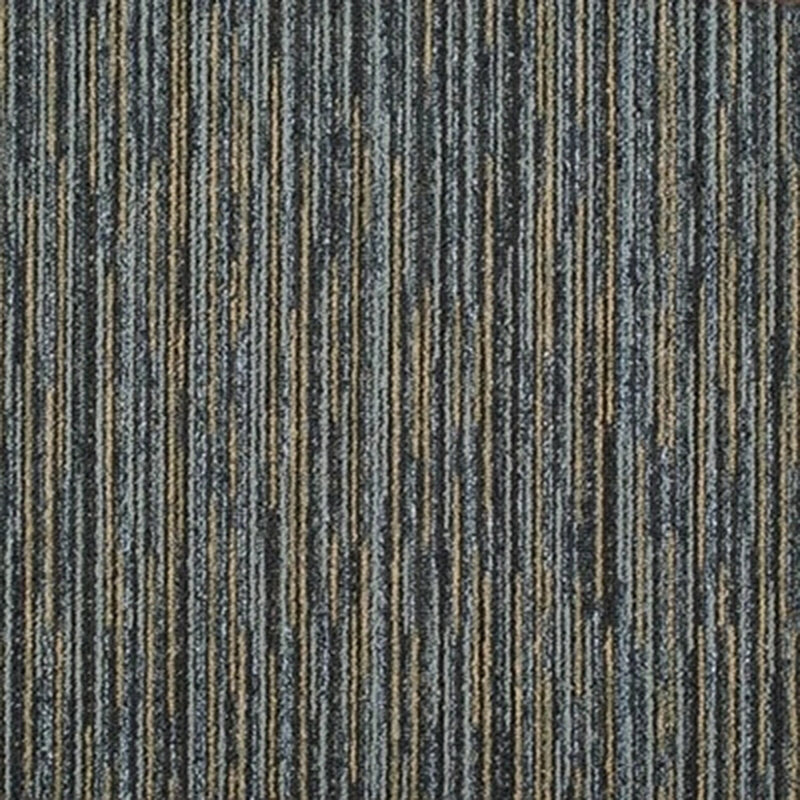 Loose Lay Indoor Carpet Tiles Dark Color Non-Skid Level Loop Carpet Tile