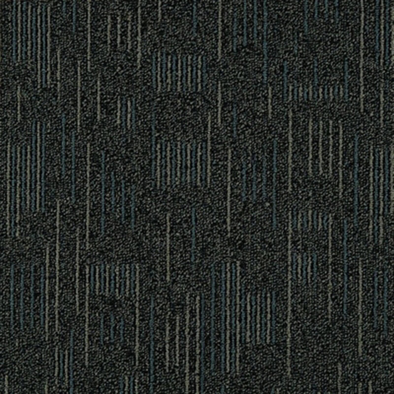 Loose Lay Indoor Carpet Tiles Dark Color Non-Skid Level Loop Carpet Tile