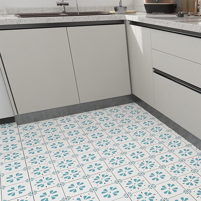 Modern PVC Flooring Peel and Stick Geometric Printed Vinyl Floor Planks