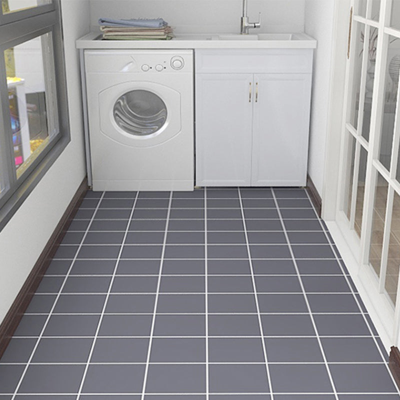 Modern Vinyl Flooring Geometric Print Peel and Stick PVC Flooring