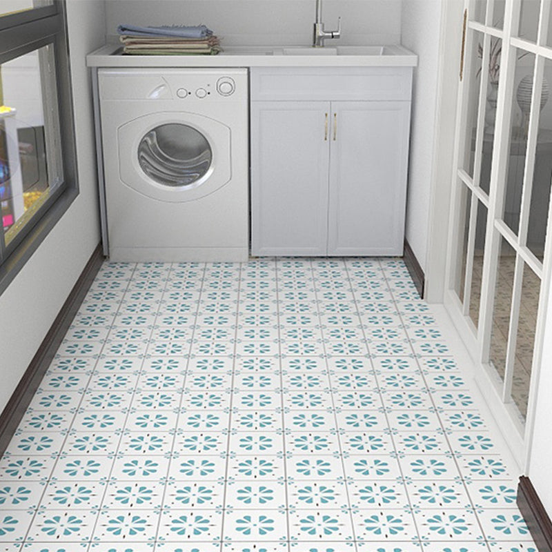 Modern Vinyl Flooring Geometric Print Peel and Stick PVC Flooring