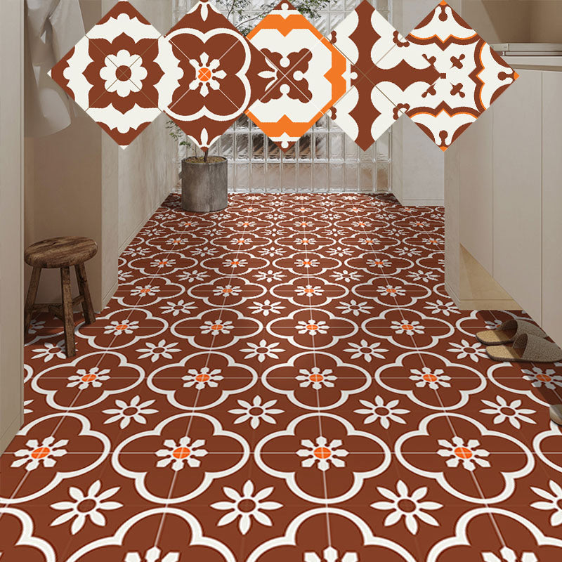 Peel and Stick Vinyl Flooring PVC Patterned Vinyl Flooring with Square Edge