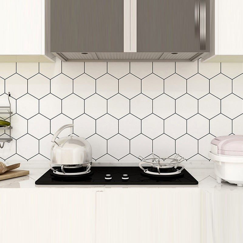 Kitchen Waterproof Backsplash Tile Peel and Stick Backsplash Tile