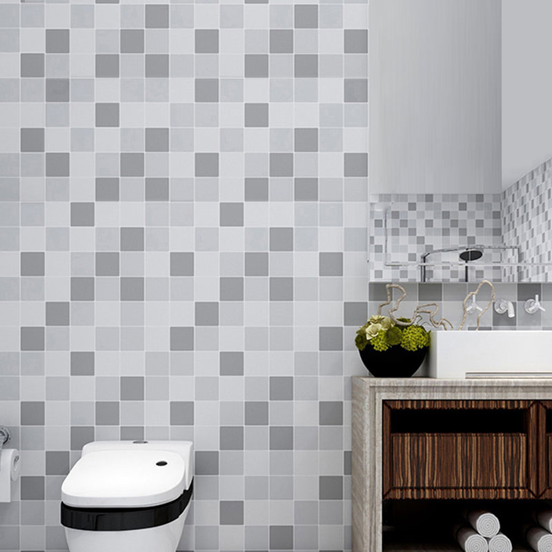 Modern Backsplash Wallpaper Peel and Stick Mosaic Tile  for Bathroom