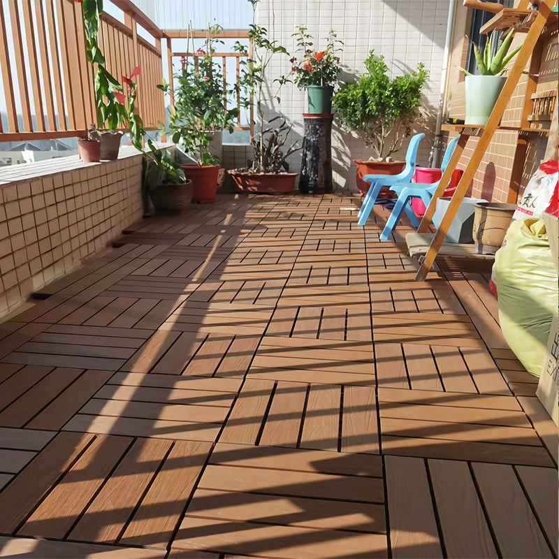 Modern Style Plastic Wood Laminate Flooring Laminate Floor for Outdoor