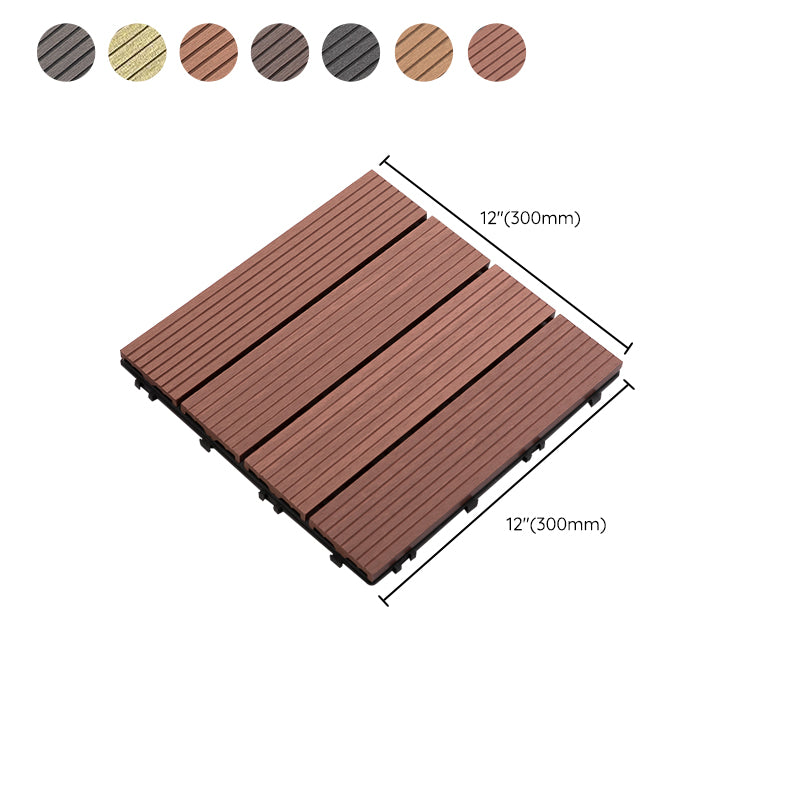 Modern Style Plastic Wood Laminate Flooring Laminate Floor for Outdoor