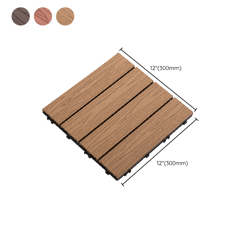 Modern Style Plastic Wood Laminate Flooring Laminate Floor for Outdoor