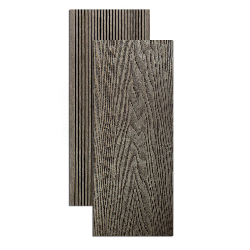 Outdoor Patio Deck Plank Rectangle Composite Nailed Flooring Plank