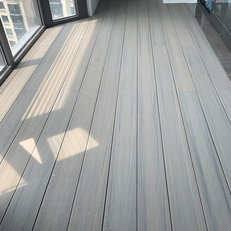 Rectangle Composite Deck Plank 157.5" x 5.5" Outdoor Patio Flooring Plank