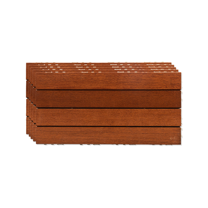 Outdoor Patio Flooring Tiles Interlocking Wooden Decking Tiles