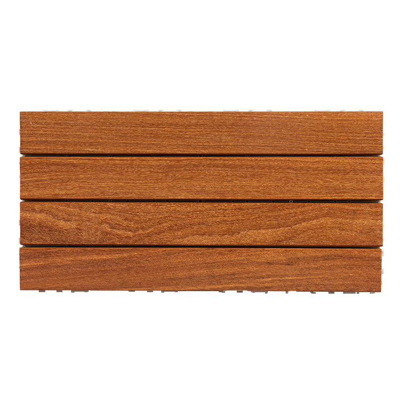 Outdoor Patio Flooring Tiles Interlocking Wooden Decking Tiles