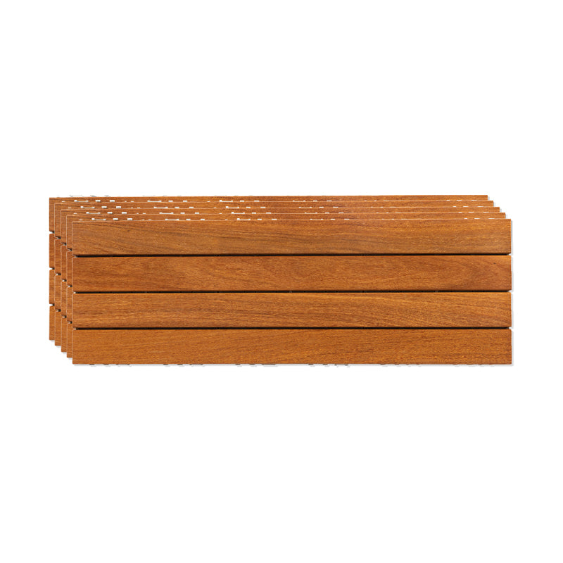 Outdoor Patio Flooring Tiles Interlocking Wooden Decking Tiles