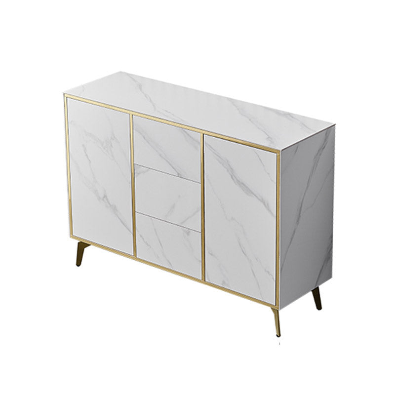 Contemporary Sideboard Table 3 Drawer Sideboard Cabinet for Kitchen