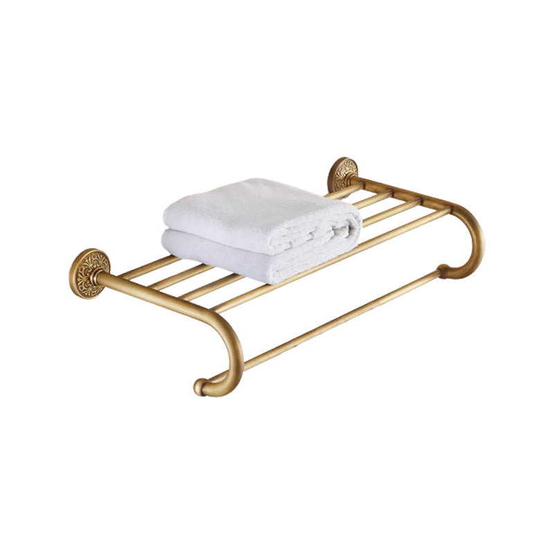 Traditional Bathroom Accessory Kit Gold Paper Holder Bathroom Set