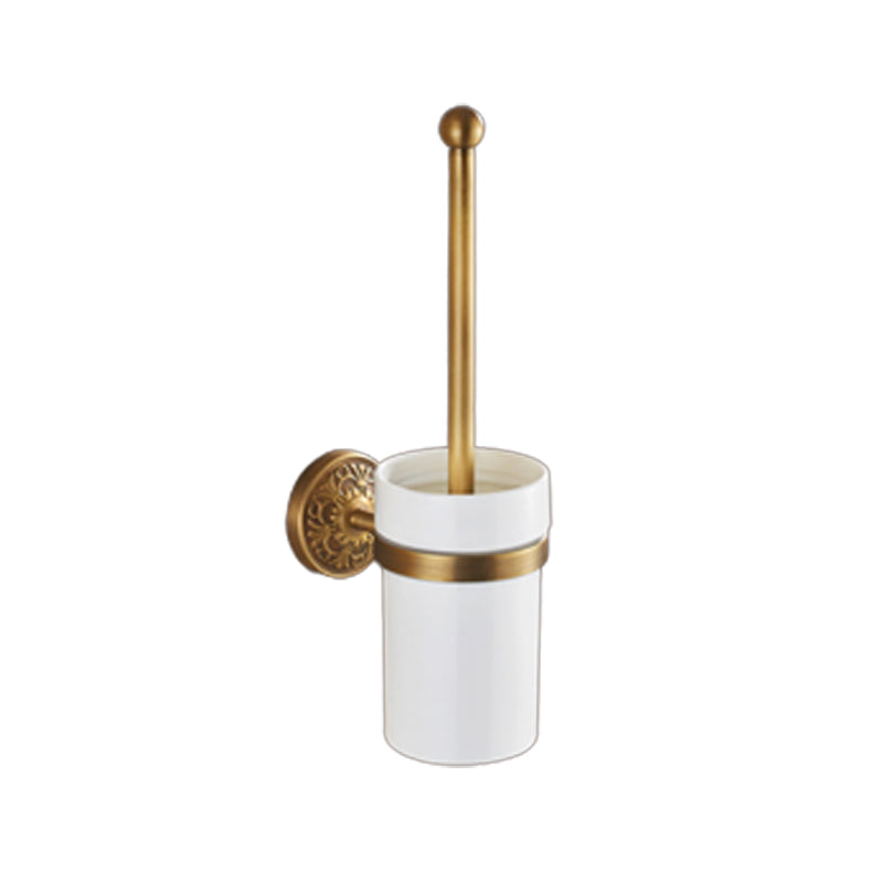 Traditional Bathroom Accessory Kit Gold Paper Holder Bathroom Set