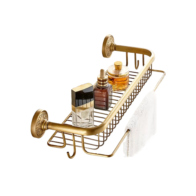 Traditional Bathroom Accessory Kit Gold Paper Holder Bathroom Set