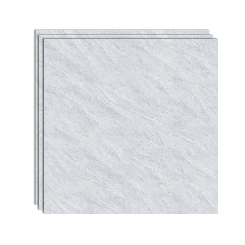 Square Matte Wall Tile Marble Gray Singular Tile for Floor Case