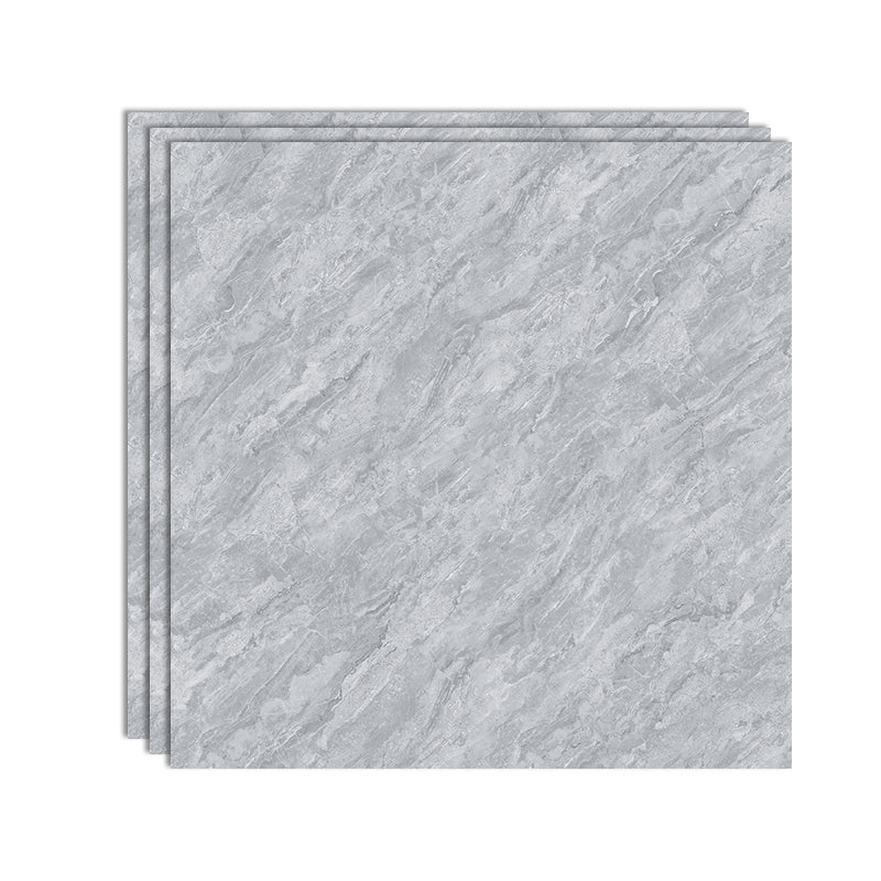 Square Matte Wall Tile Marble Gray Singular Tile for Floor Case