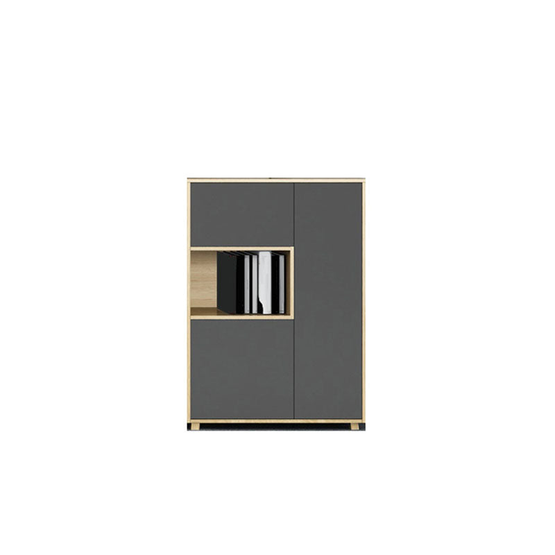 Contemporary File Cabinet Wood Frame Vertical File Cabinet for Office