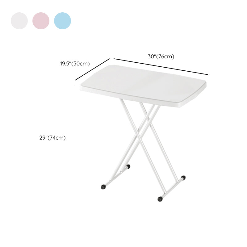 Contemporary Metal Frame Camping Table Water Resistant Plastic Table