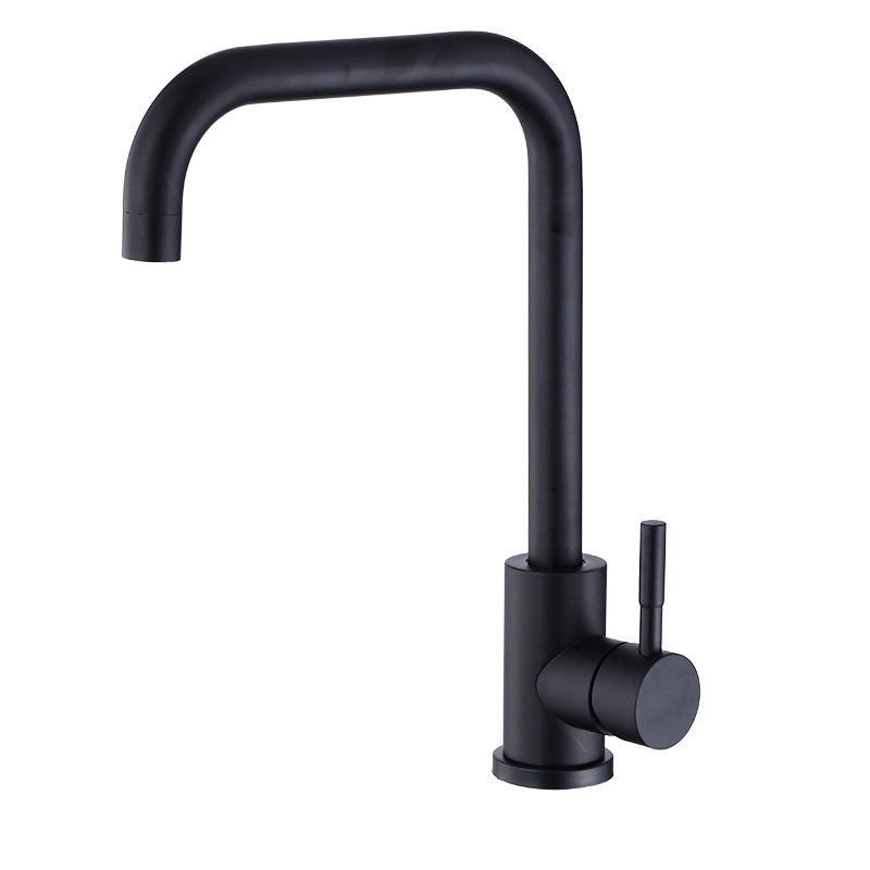 Modern Faucets 1-Handle 1-Hole Single Level Low Profile Copper Bar Faucet