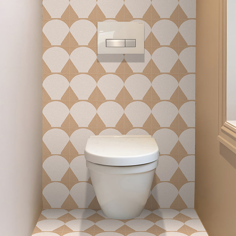 Square Interior Vinyl Tile Peel and Stick Waterproof Vinyl Tile