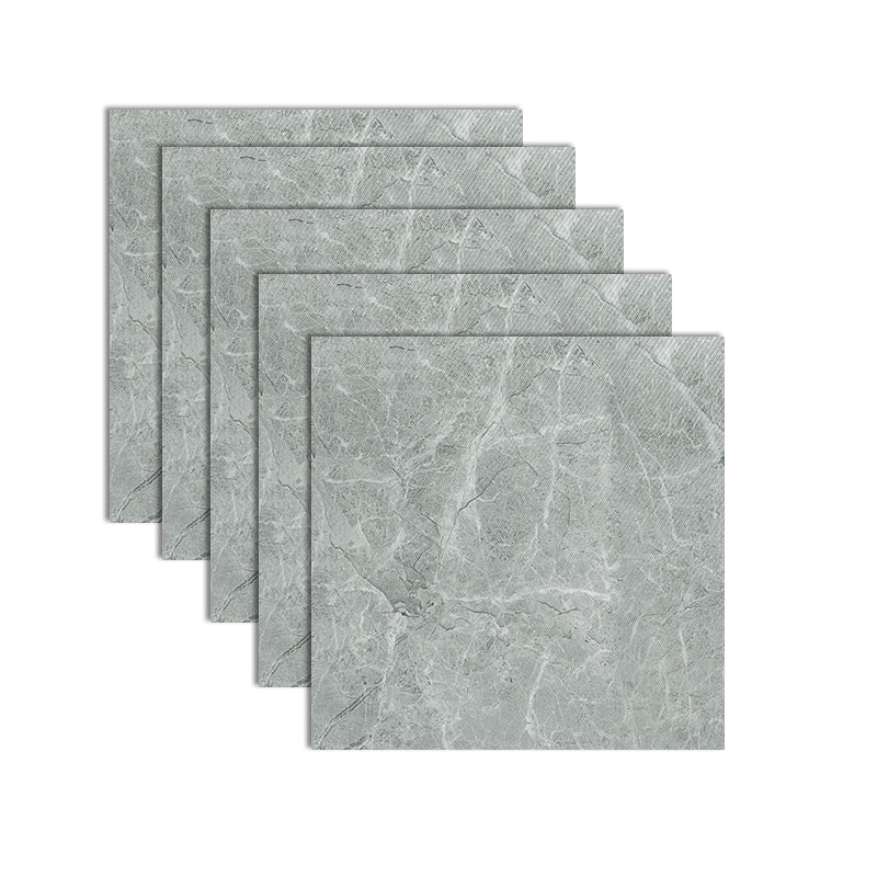 Peel and Stick Vinyl Flooring Marble Look Vinyl Flooring with Square Edge