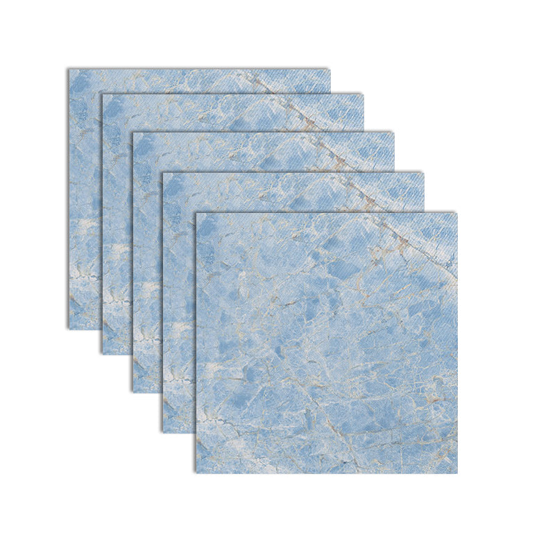 Peel and Stick Vinyl Flooring Marble Look Vinyl Flooring with Square Edge