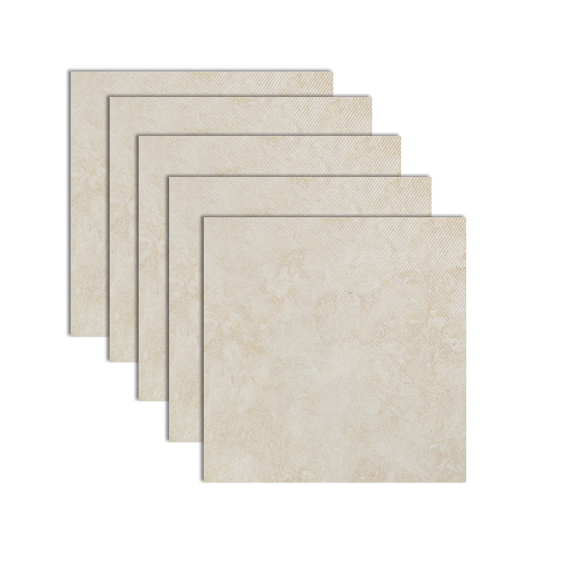 Peel and Stick Vinyl Flooring Marble Look Vinyl Flooring with Square Edge