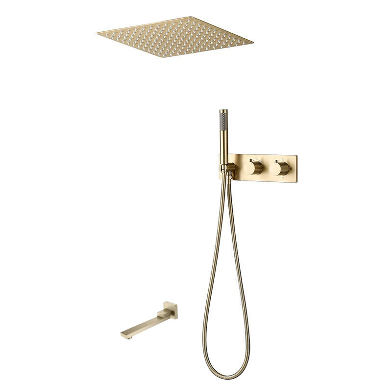 Modern Shower Trim Brass Fixed Shower Head Shower Head Combo